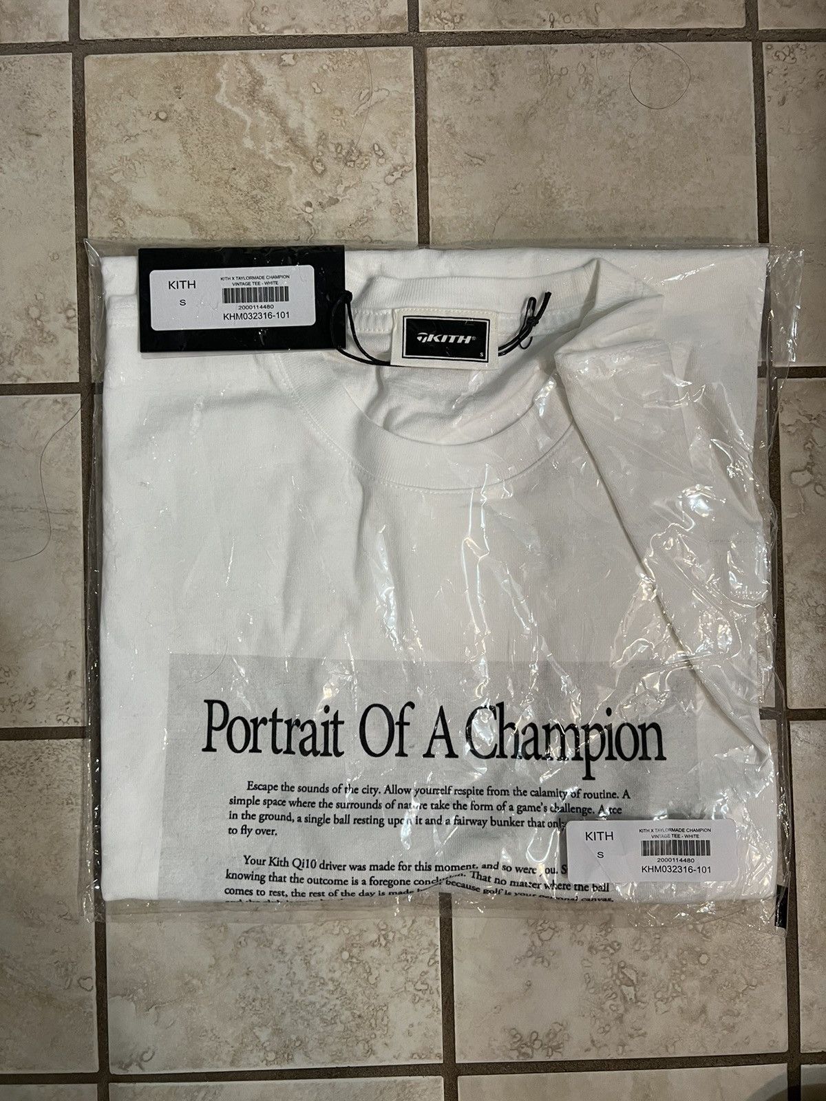 Kith × TaylorMade Taylormade Champion Vintage Tee Size US S / EU 44-46 / 1 - 2 Thumbnail
