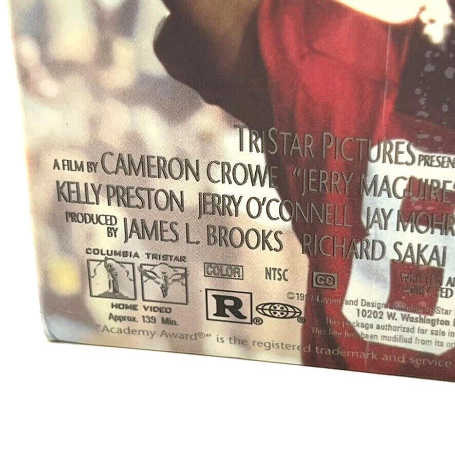 Designer Jerry Maguire VHS 1997 Tom Cruise Original RARE New Sealed Size ONE SIZE - 4 Thumbnail