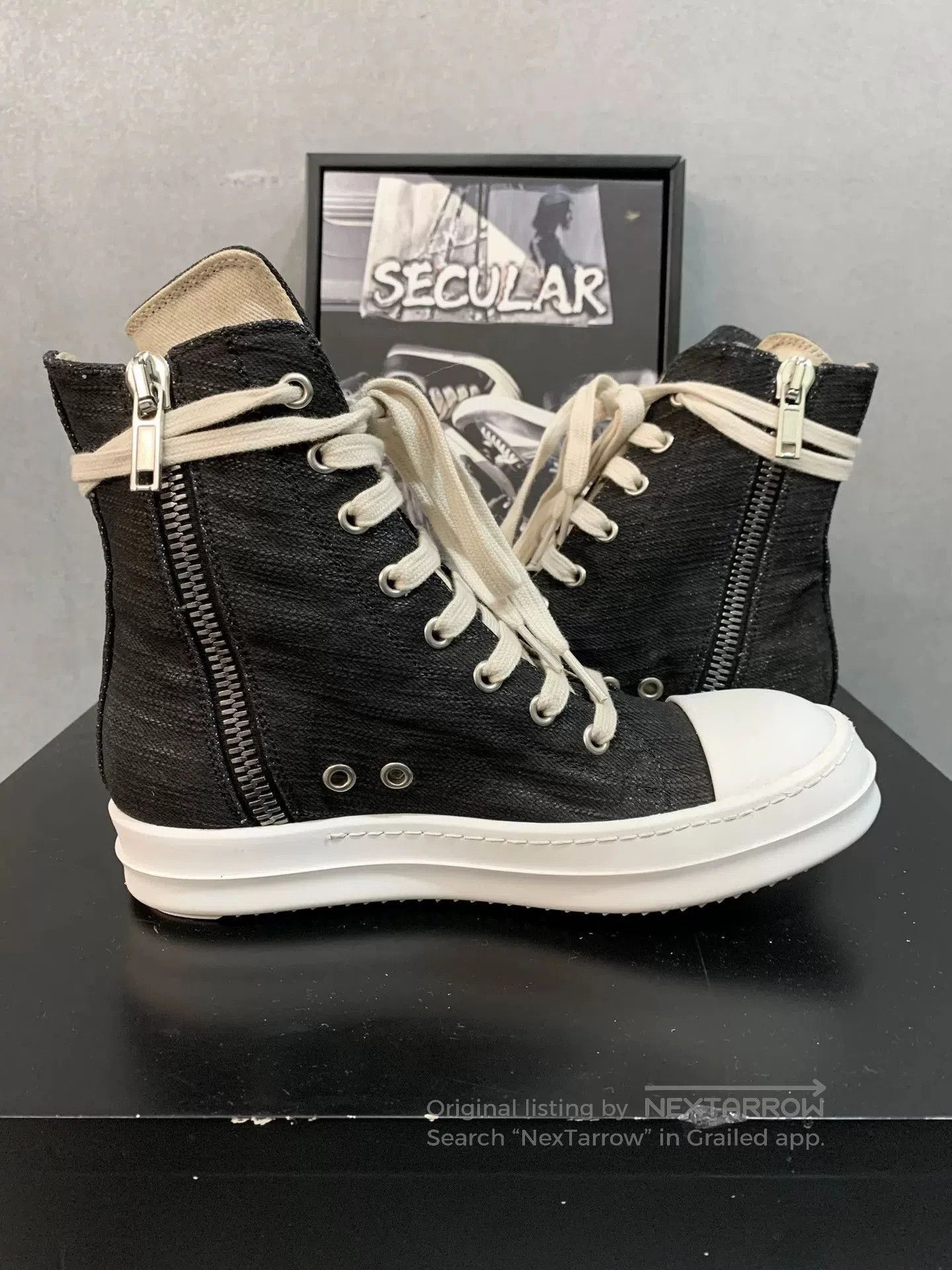 Rick Owens Rick Owens Classic High. Size US 5.5 / IT 35.5 - 5 Thumbnail