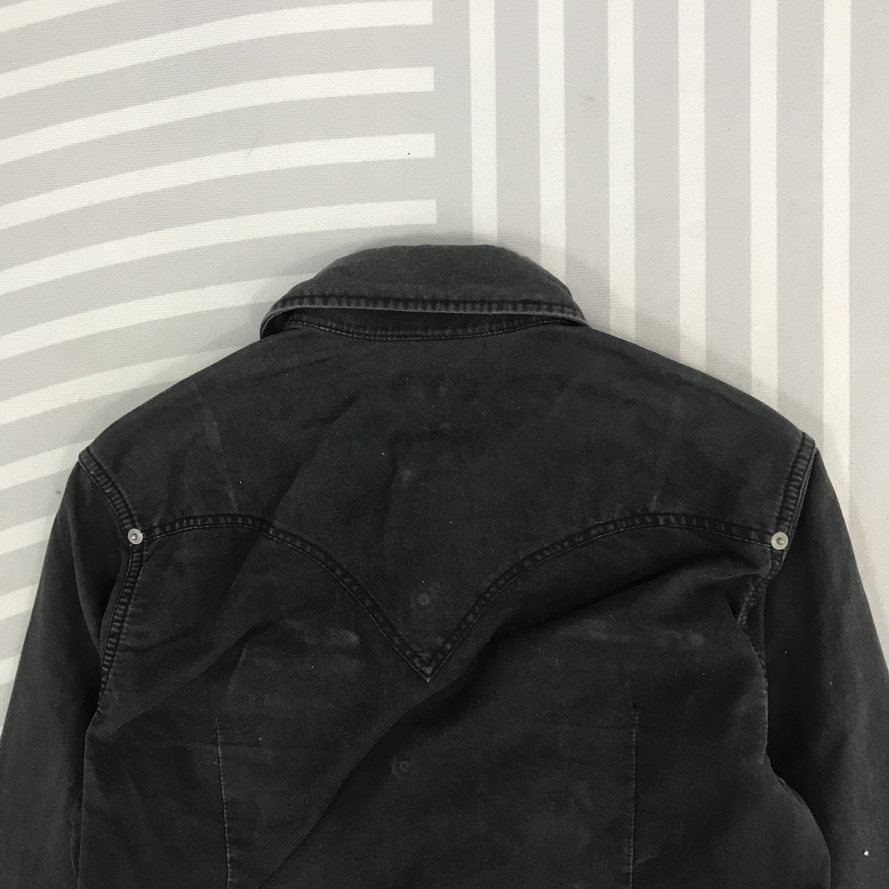 Japanese Brand × Morgan Homme × Vintage Vintage Morgan Homme Black punk Snap Button Shirt Size US M / EU 48-50 / 2 - 4 Thumbnail