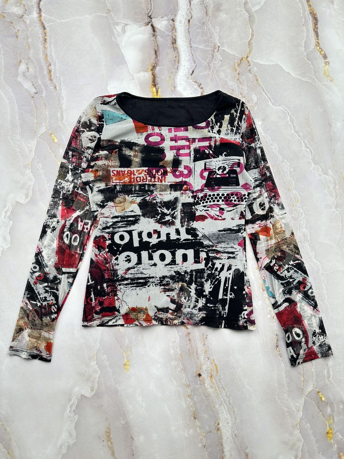 Vintage Multicolor Long Sleeve