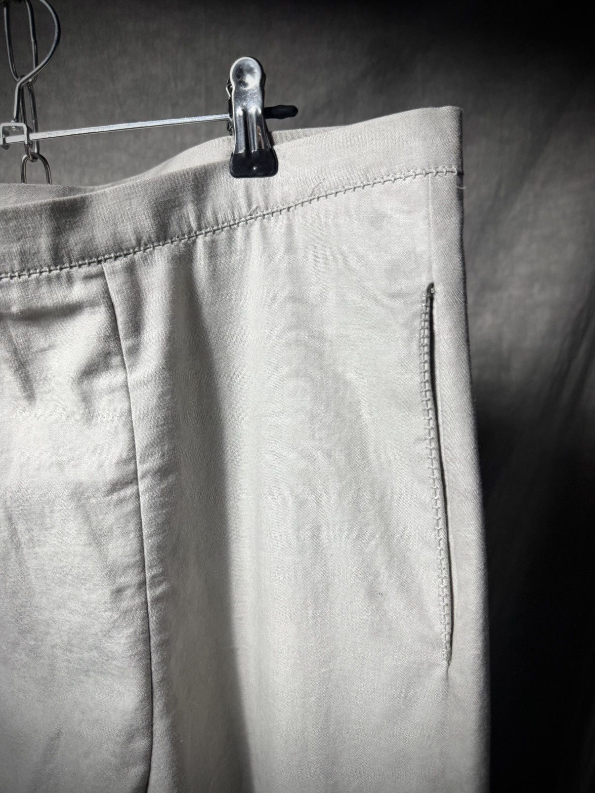 Poeme Bohemien Poème Bohémien 12SS Overlock Stitch Cotton Pants Size US 32 / EU 48 - 4 Thumbnail