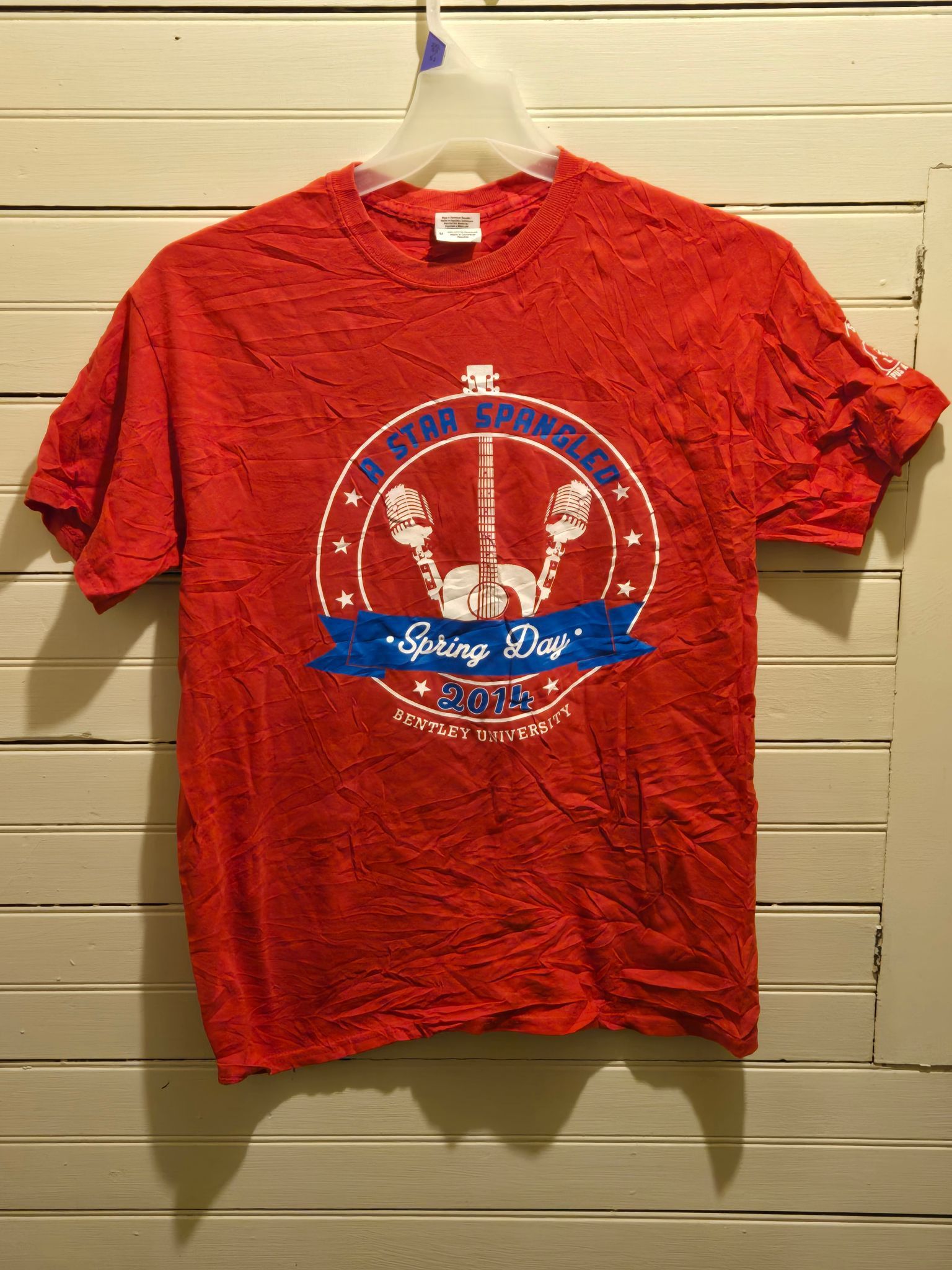 Gildan Gildan T-Shirt Mens M Red Bentley University Spring Day Size US M / EU 48-50 / 2 - 1 Thumbnail