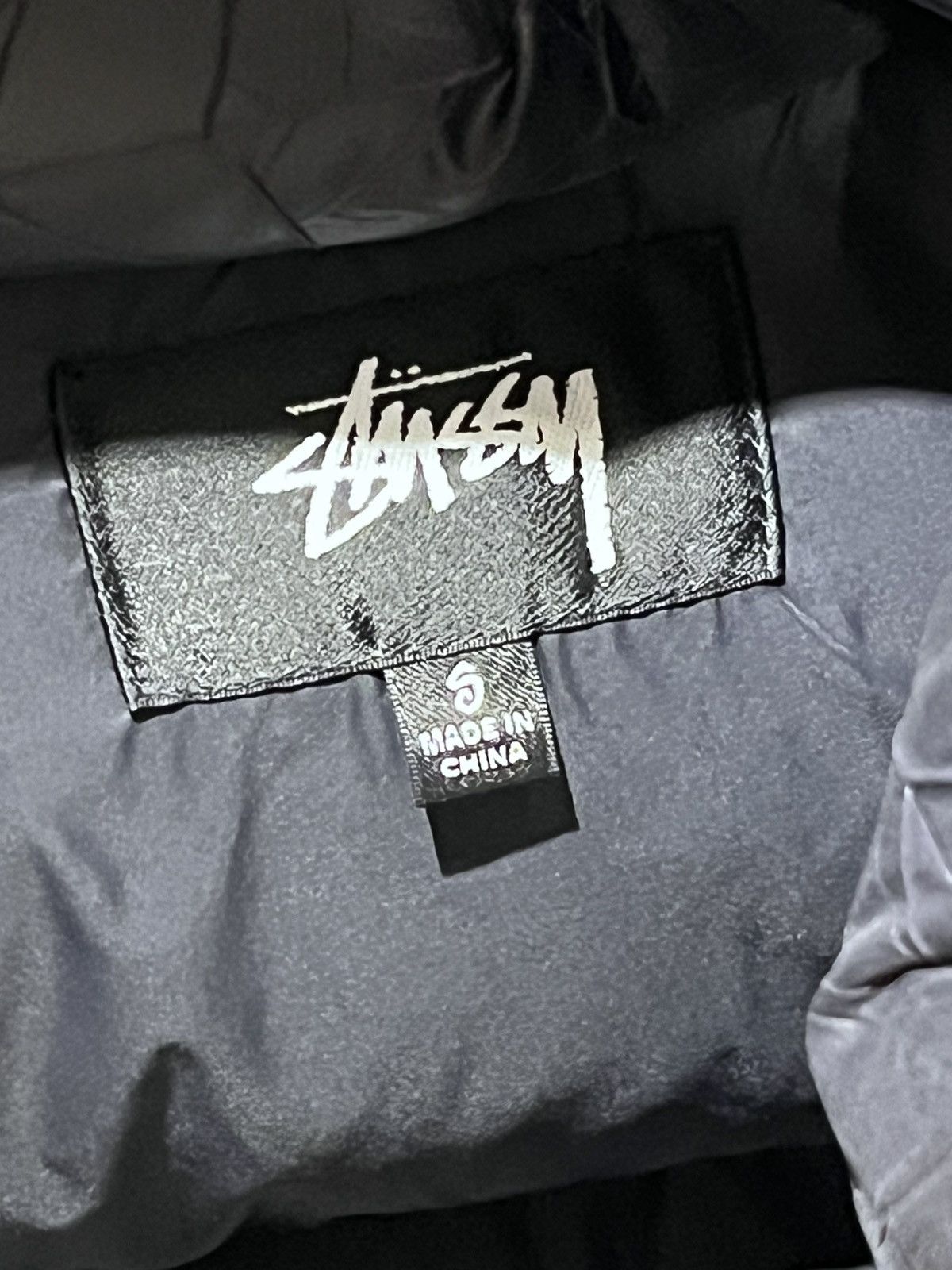 Stussy Stussy wrinkled nylon down puffer jacket Size US S / EU 44-46 / 1 - 3 Thumbnail