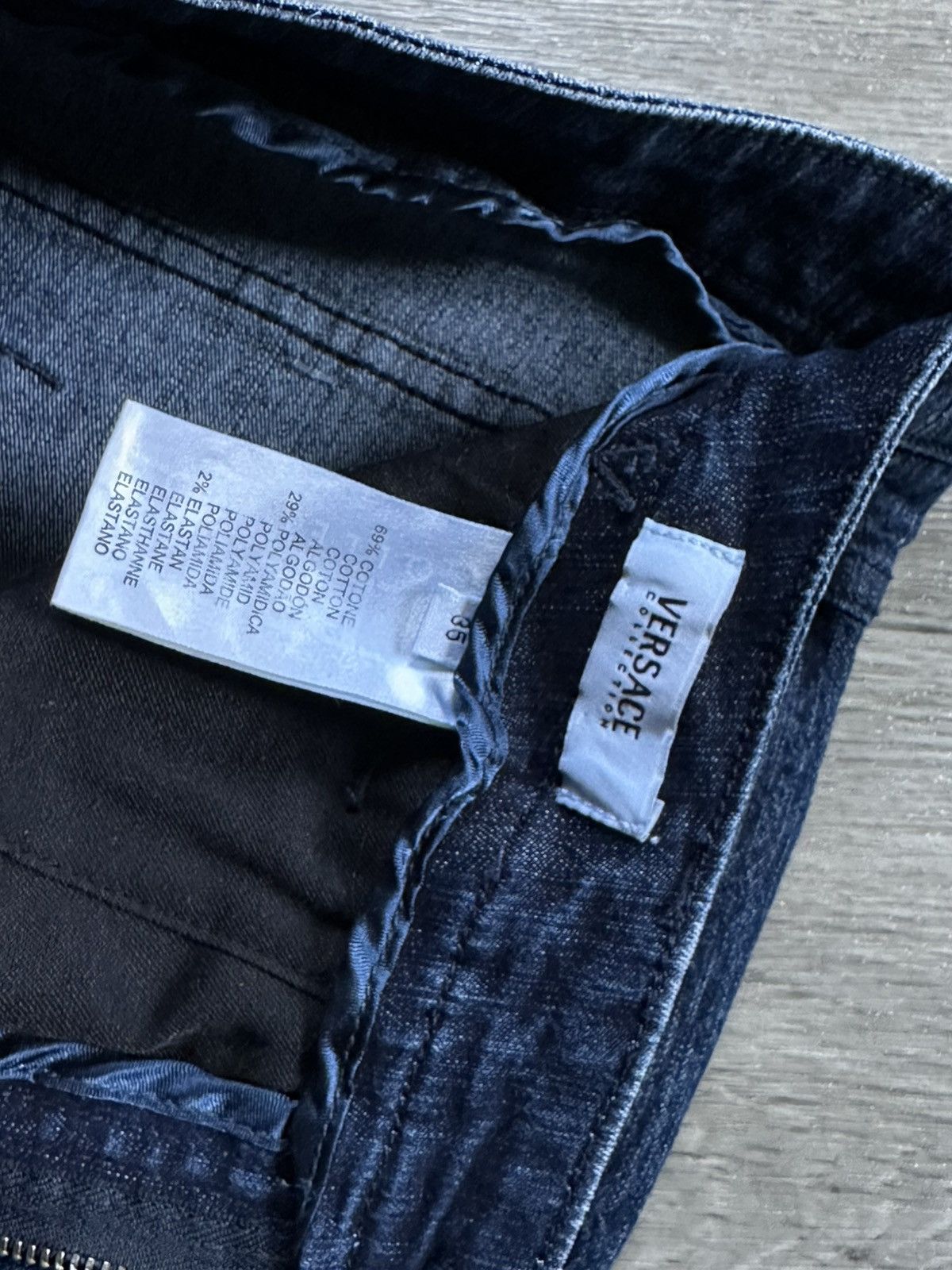Versace 🫧 VERSACE COLLECTION JEANS MEN’S Size US 35 - 14 Thumbnail