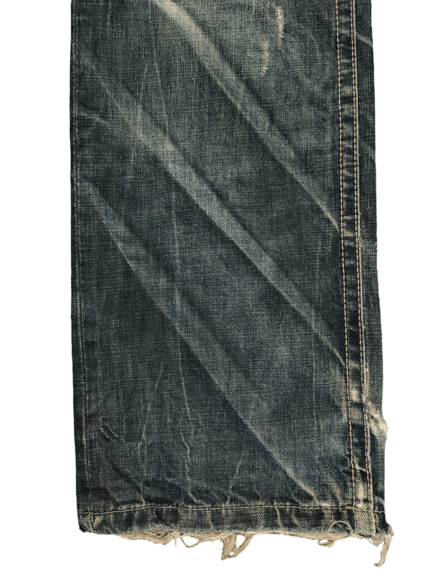 Kapital Vintage Y2k Lolita Distress Faded Jeans True Religion Styles Size US 32 / EU 48 - 16 Thumbnail