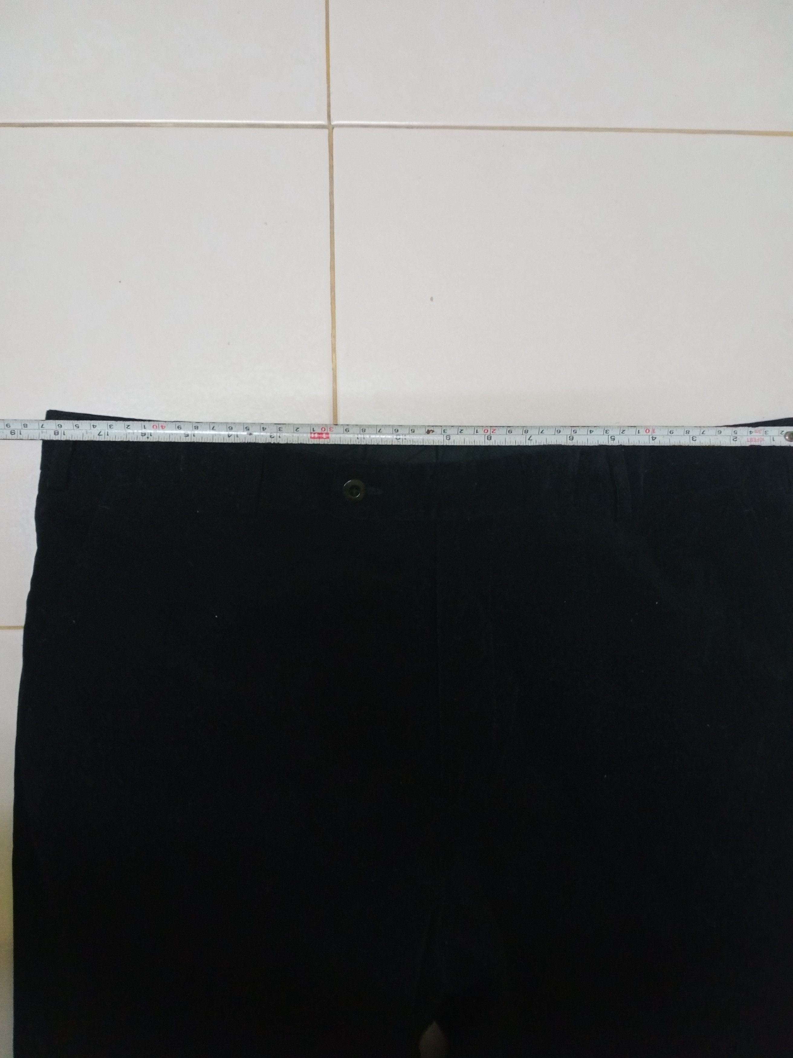 Ermenegildo Zegna Ermenegildo Zegna Soft Corduroy Black Pants Size US 37 - 9 Thumbnail