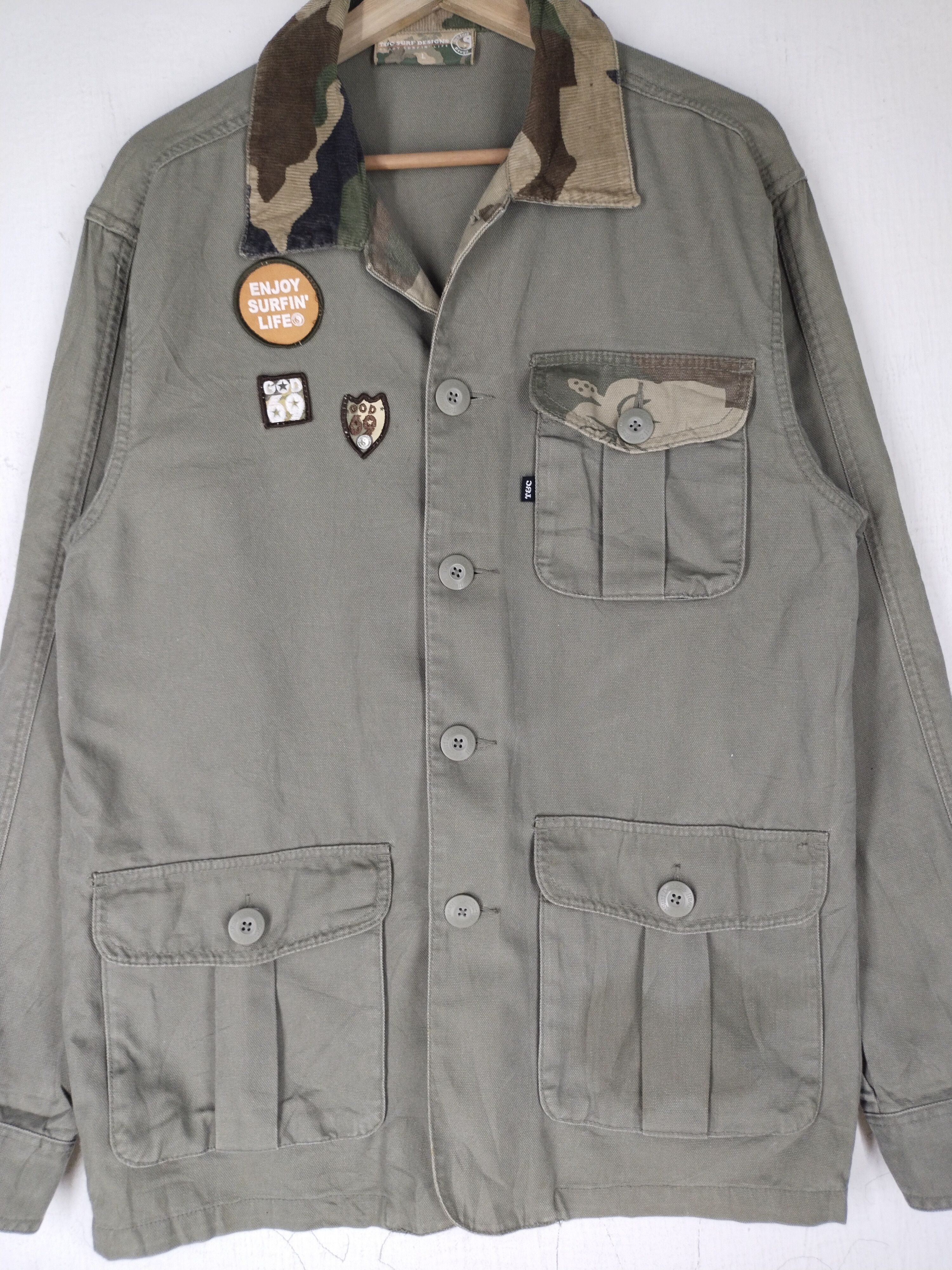 If Six Was Nine T&C Surf Design Surfing Tactical Jacket Size US L / EU 52-54 / 3 - 1 Thumbnail