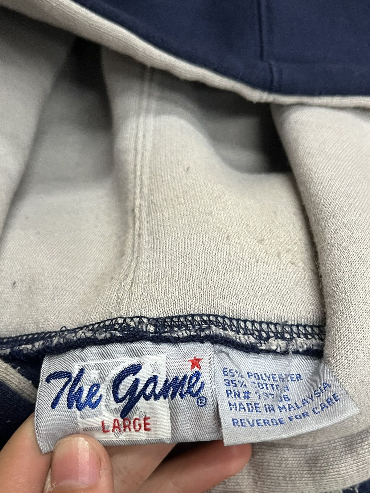Vintage Dallas cowboys vintage The Game 90s hoodie hype rare nfl Size US L / EU 52-54 / 3 - 7 Thumbnail