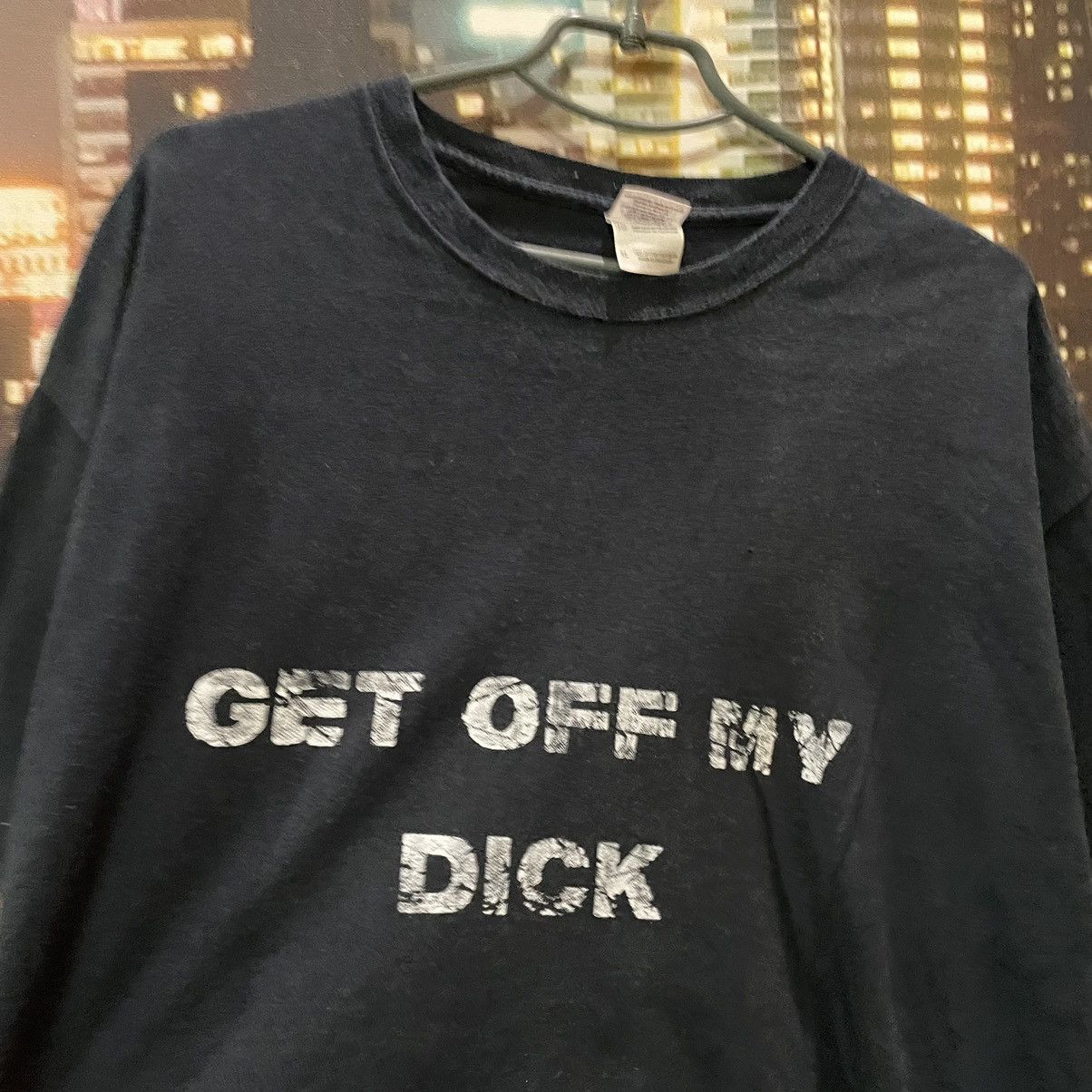 Vintage Vintage Y2K Graphic Tee Humor Print Streetwear Grunge Slim M Size US M / EU 48-50 / 2 - 4 Thumbnail