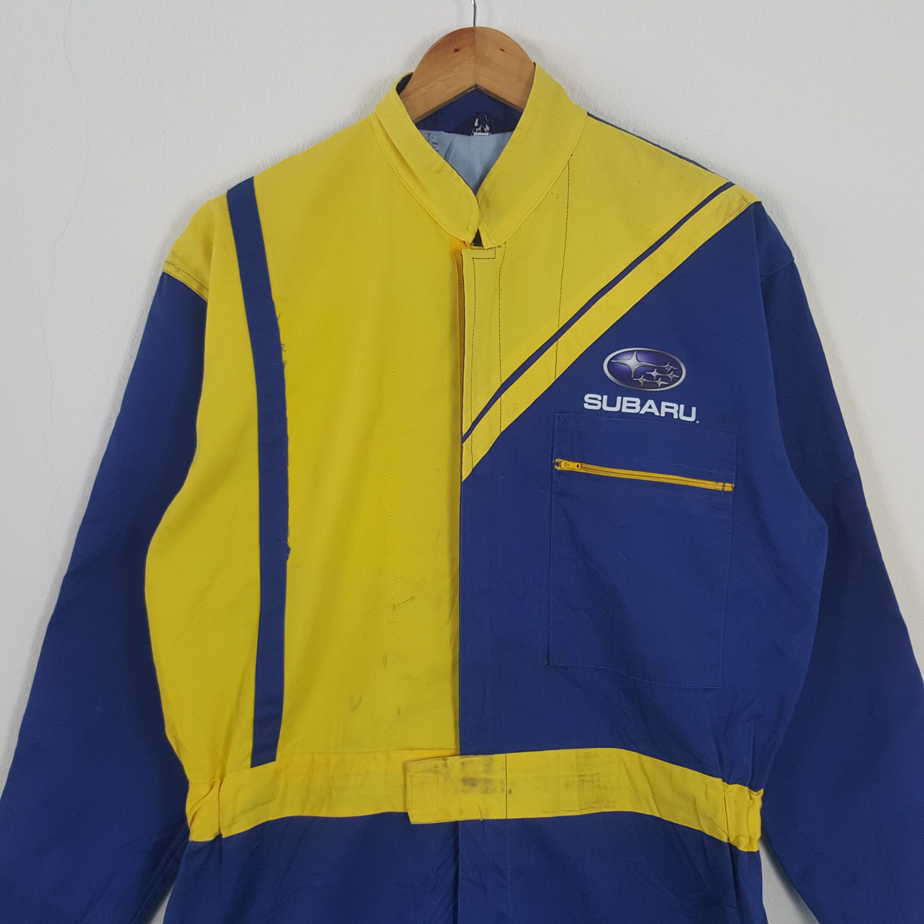 Japanese Brand × Vintage Vintage Subaru Racing Motorsports Custom Coverall Jacket Size US M / EU 48-50 / 2 - 5 Thumbnail