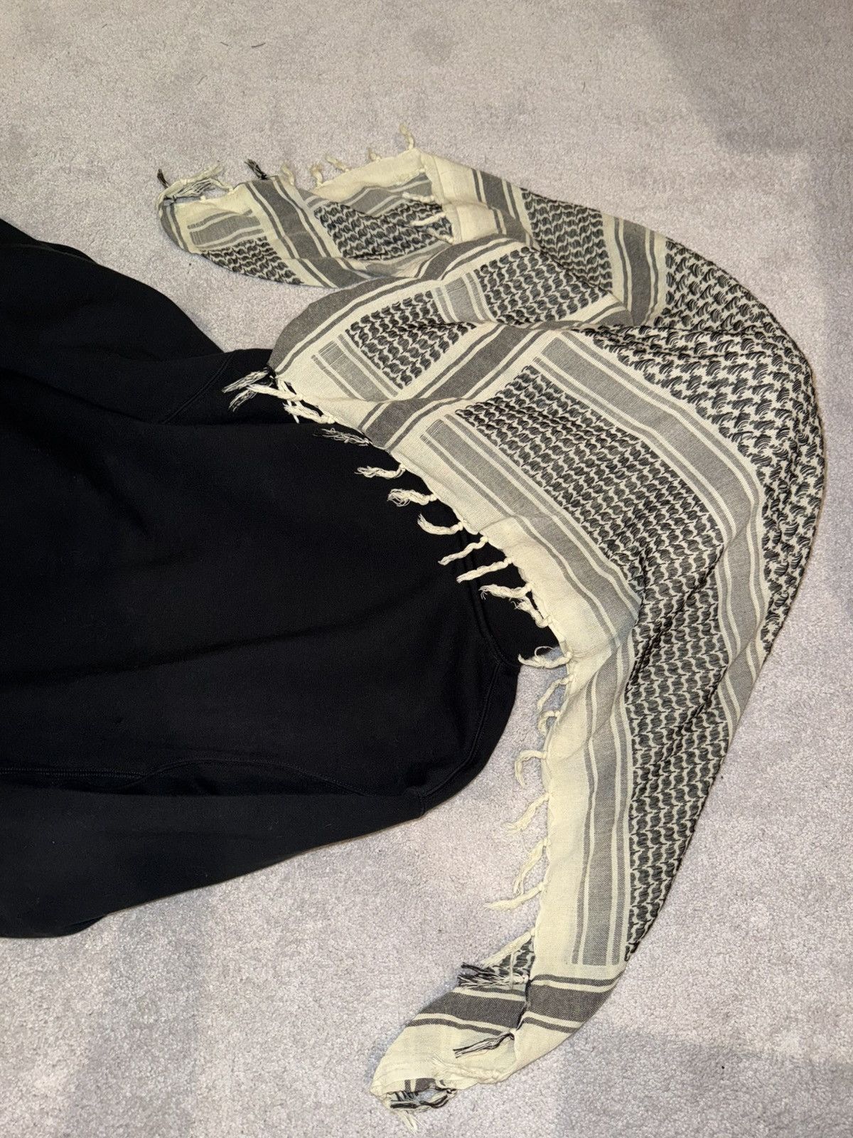 Grimykids Grimykids ‘Cats With Guns’ Keffiyeh Hoodie Size US M / EU 48-50 / 2 - 4 Thumbnail