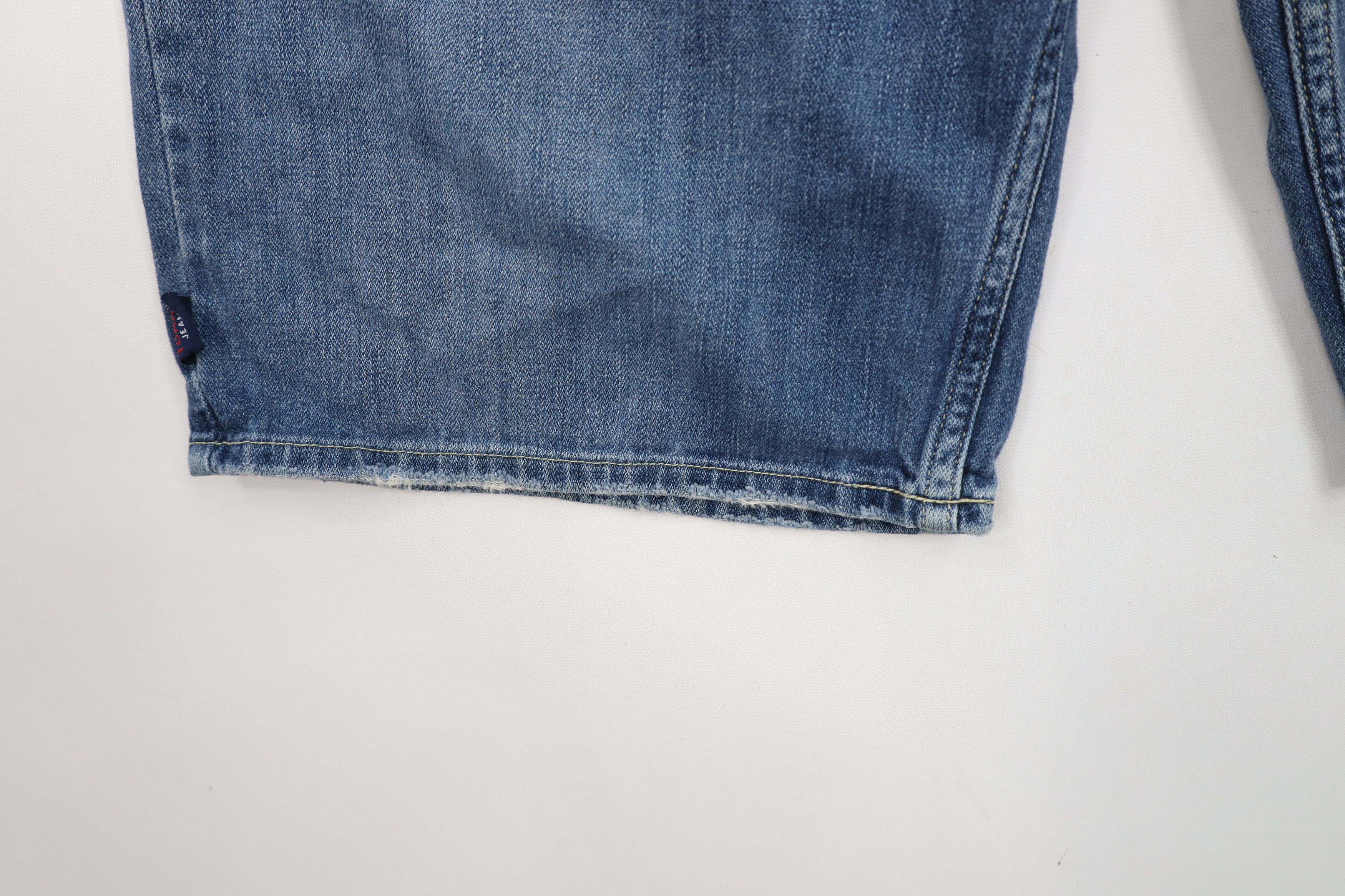 Tommy Hilfiger × Vintage Vintage Y2K 2000 Tommy Hilfiger Fit Button Fly Denim Shorts Size US 34 / EU 50 - 7 Thumbnail