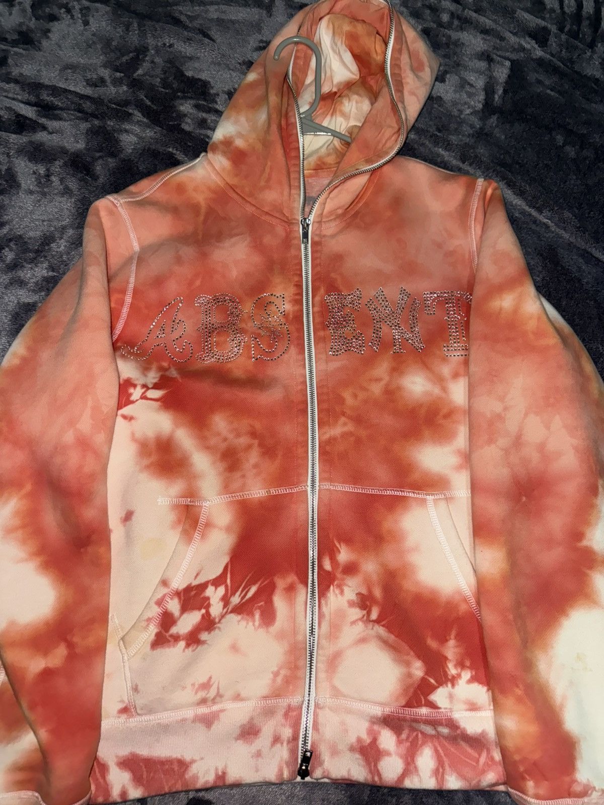 Absent RARE absent pink tie dye rhinestone Size US M / EU 48-50 / 2 - 1 Thumbnail