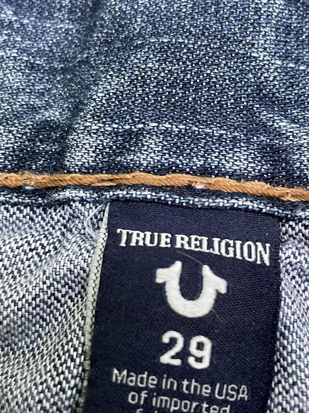 True Religion True Religion Vintage Denim Jeans Distressed Fade Y2K Japan Size US 29 - 11 Thumbnail