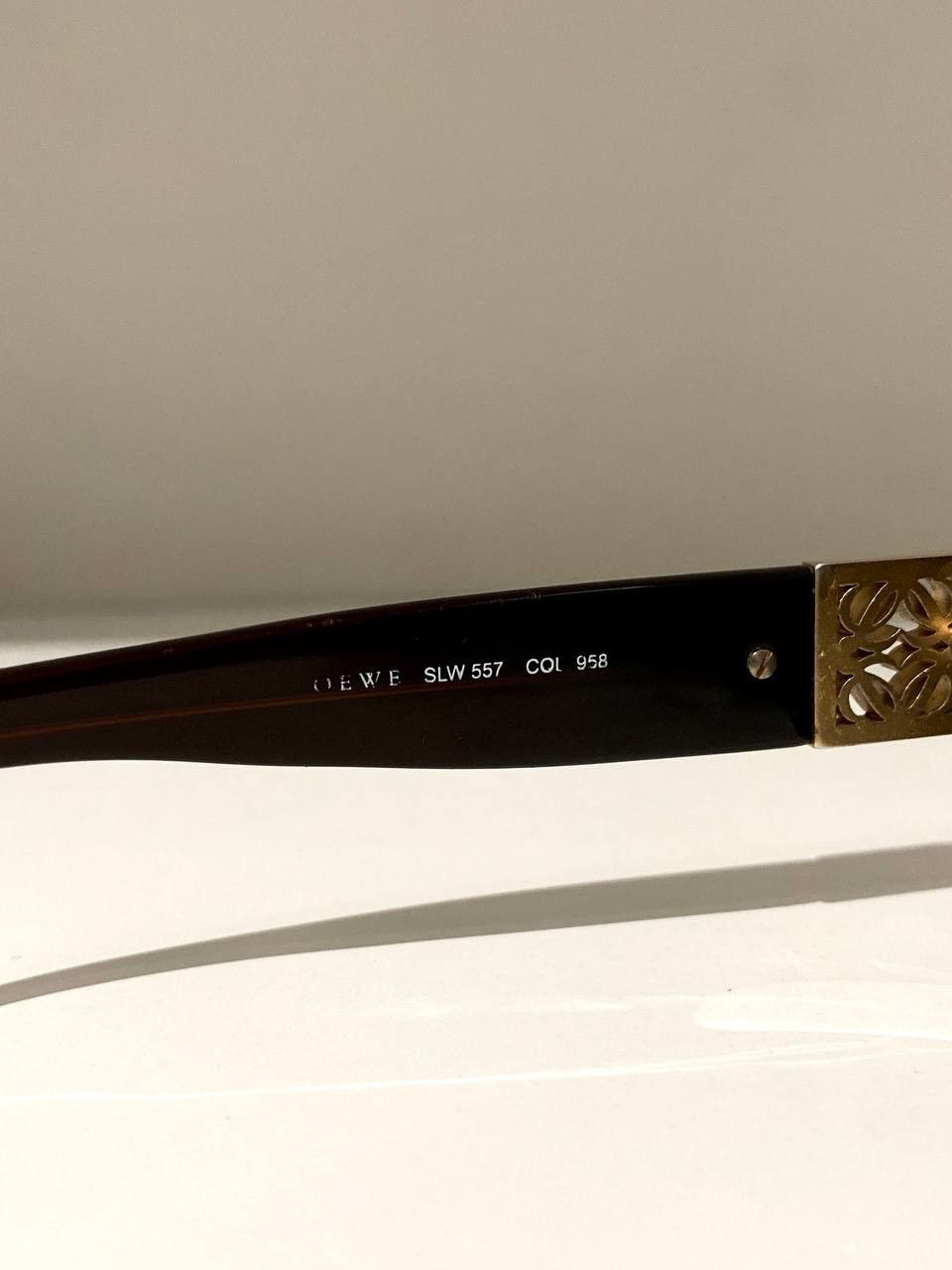 Loewe LOEWE Logo Rectangular Oversized Retro Sunglasses Vintage Size ONE SIZE - 10 Thumbnail