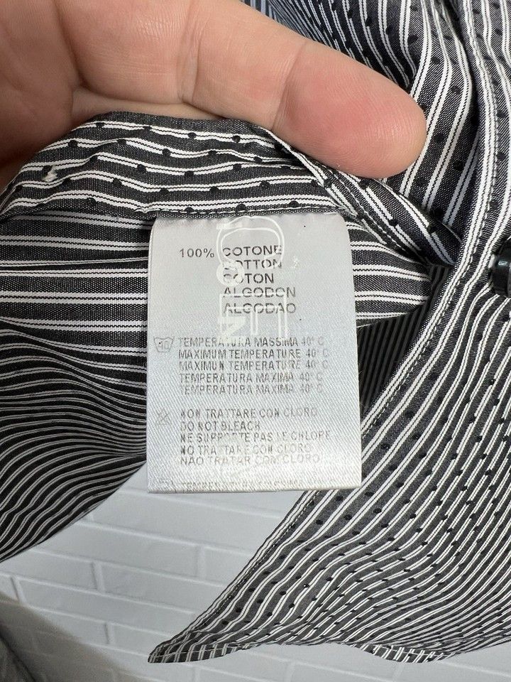 Versace Versace Collection Men’s Shirt Long Sleeve Size 44/17.5 Size US L / EU 52-54 / 3 - 7 Thumbnail