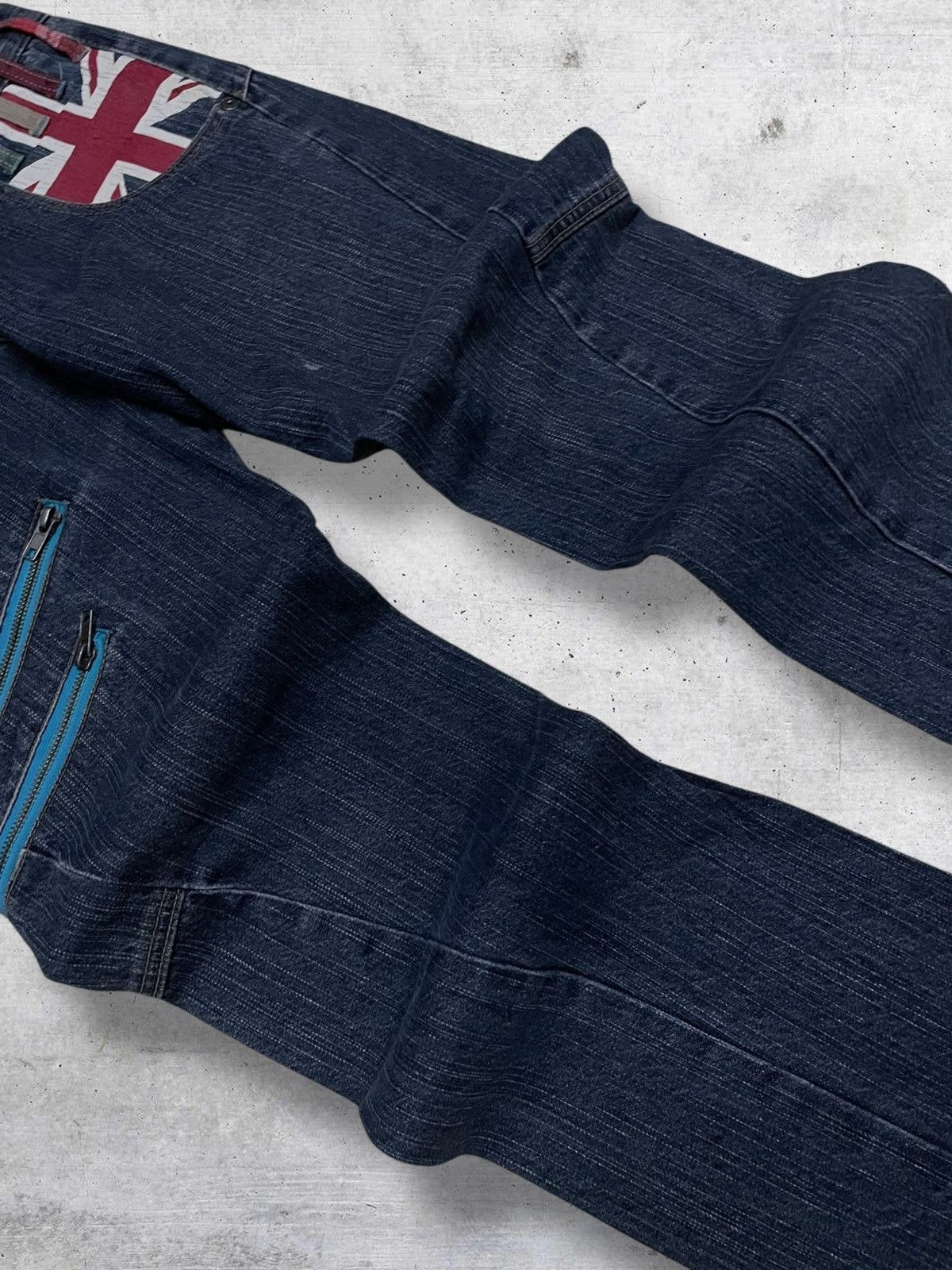 Hysteric Glamour VINTAGE ANTFUL JAPAN CRAFTED UNION JACK PUNK DESIGN OG DENIM Size US 29 - 6 Thumbnail