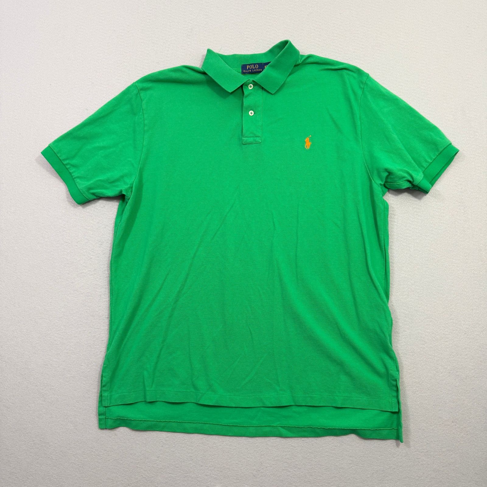 Polo Ralph Lauren Polo Ralph Lauren Shirt Men's 2XL XXL Green Collared Pony Size US XXL / EU 58 / 5 - 1 Thumbnail