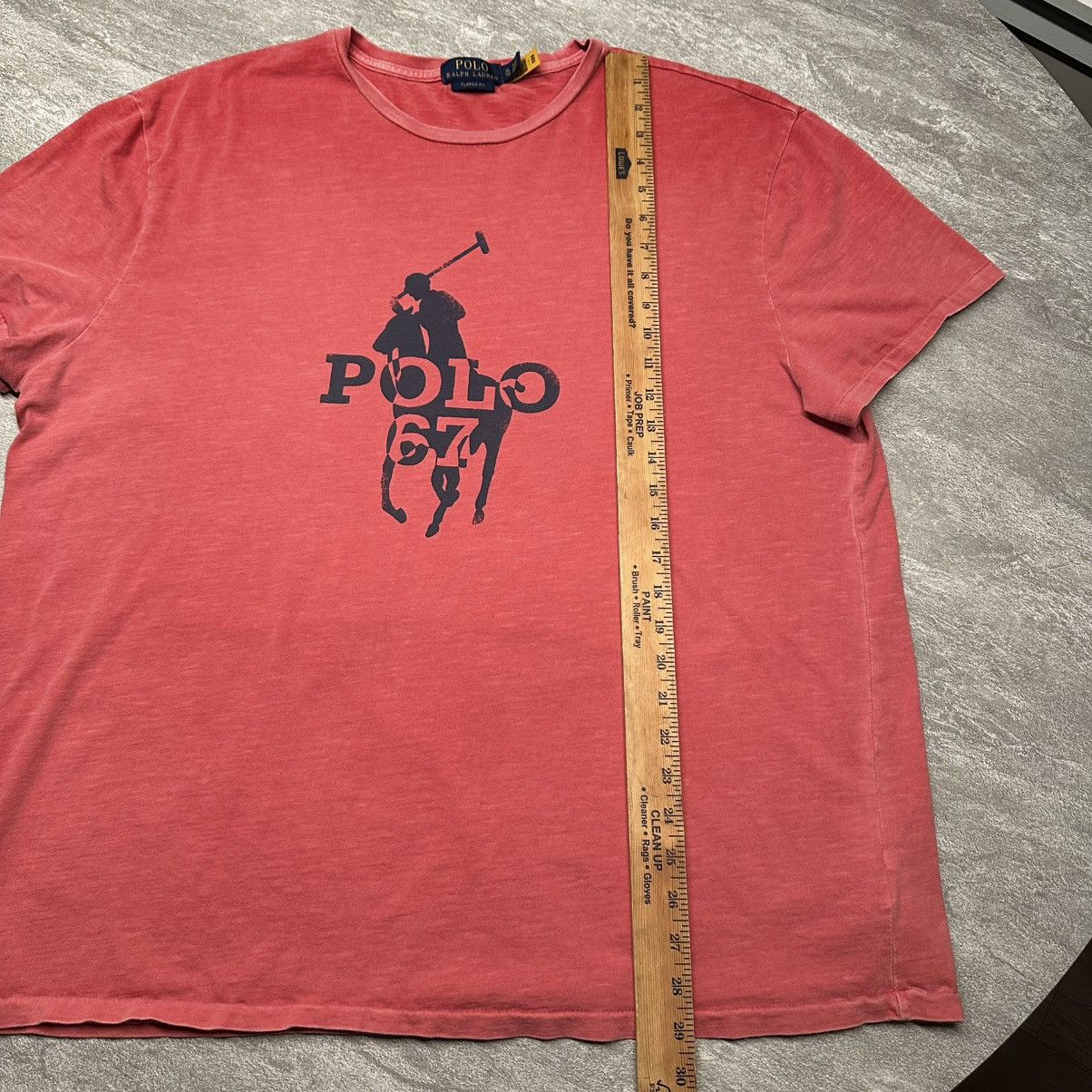 Polo Ralph Lauren Polo Ralph Lauren Big Pony RL67 T-Shirt Classic Fit Printed Size US XL / EU 56 / 4 - 5 Thumbnail