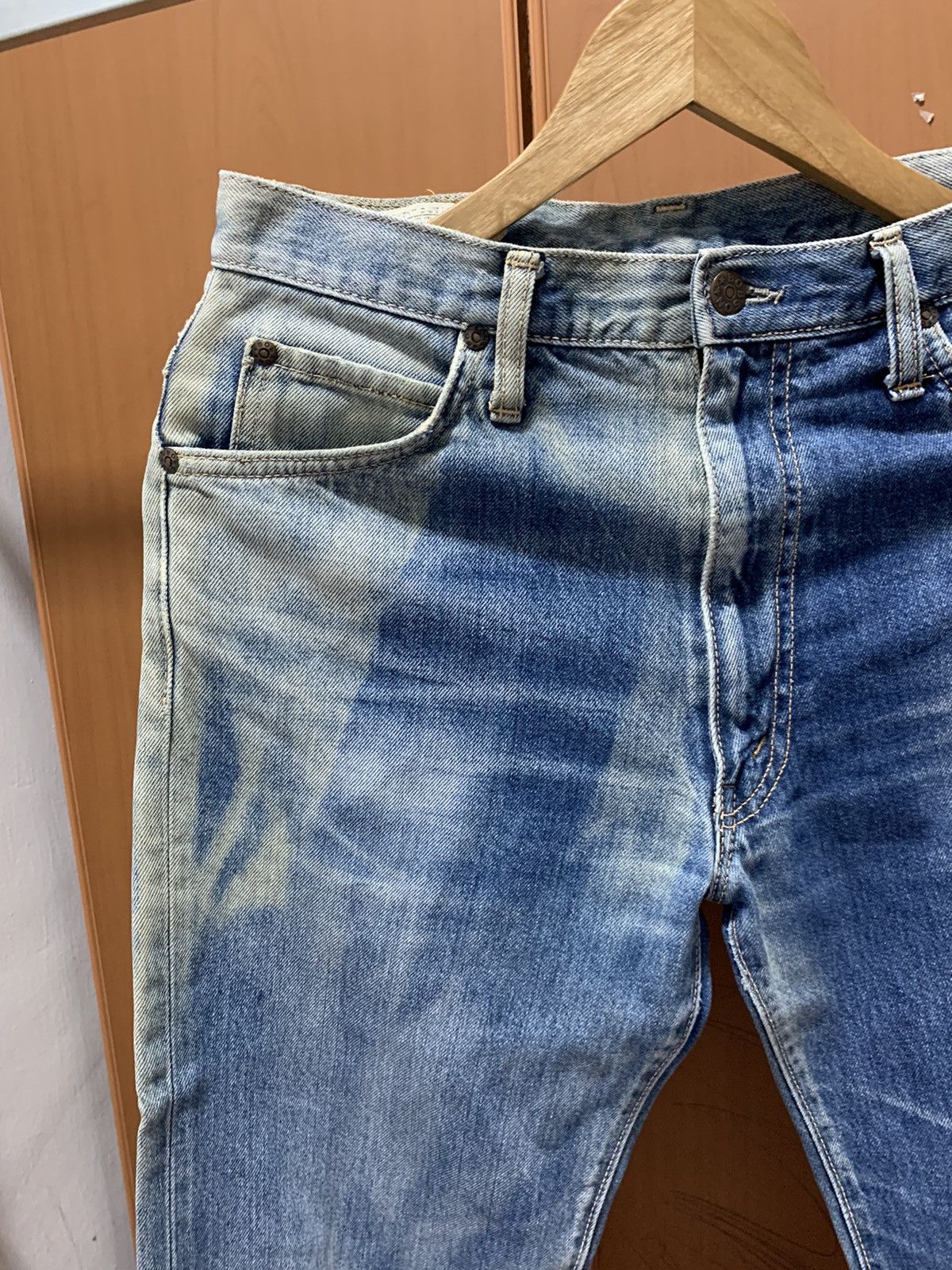 Japanese Brand Vintage Bobson Japan Faded denim jeans Size US 30 / EU 46 - 4 Thumbnail