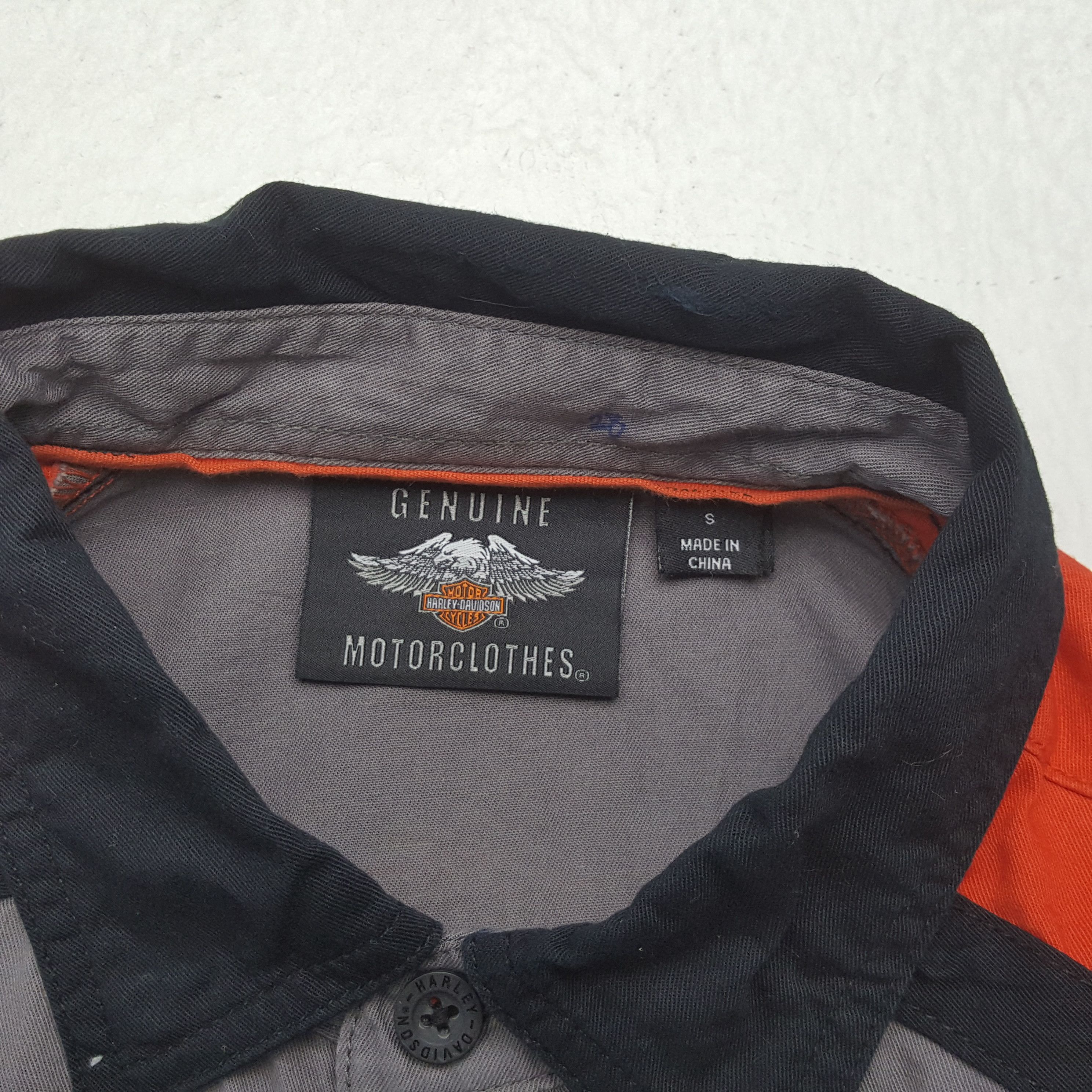 Vintage Harley Davidson Motorcycle Brand Shirt RR11 Size US M / EU 48-50 / 2 - 5 Thumbnail
