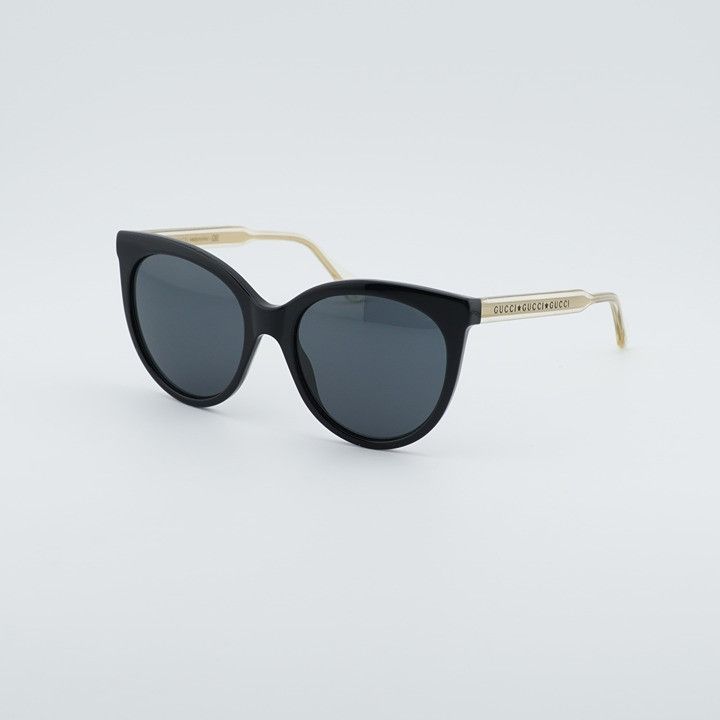 Gucci Gucci GG0565S 001 Women Sunglasses Black Cat Eye Frame Size ONE SIZE - 1 Thumbnail