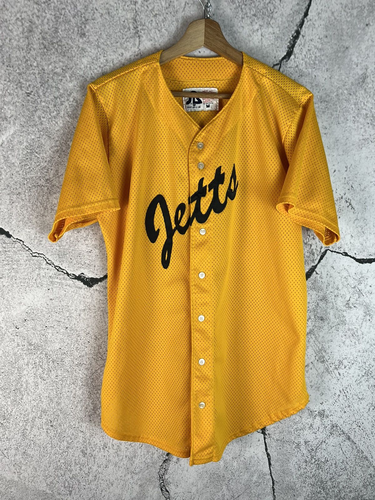 MLB Jets sports belle Jersey Adult M Sports MLB baseball Size US XL / EU 56 / 4 - 1 Thumbnail