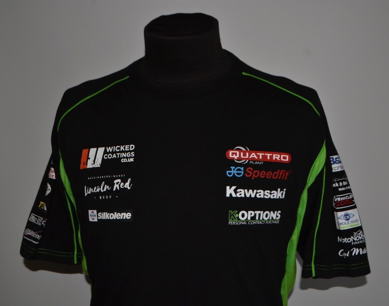 Formula 1 Official Quattro Plant Kawasaki Team Custom T-Shirt Size XXL Size US XXL / EU 58 / 5 - 2 Thumbnail
