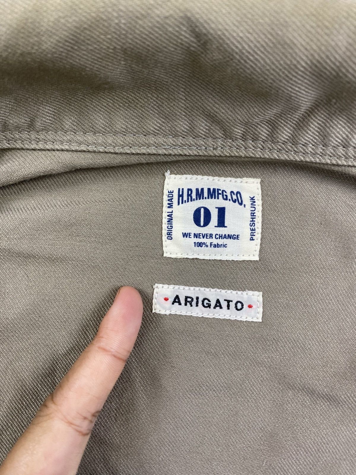 Blue Blue Japan × HOLLYWOOD RANCH MARKET × Vintage Vintage Blue Blue Japan X H.R Market Work Wear Jacket Size US M / EU 48-50 / 2 - 11 Thumbnail