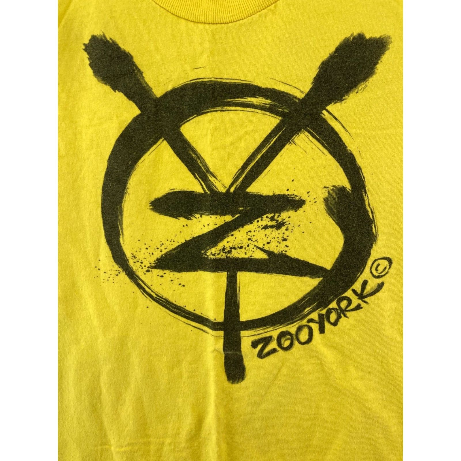 Zoo York Zoo York Mens TShirt Medium Yellow Spellout Logo 90s Size US M / EU 48-50 / 2 - 2 Thumbnail