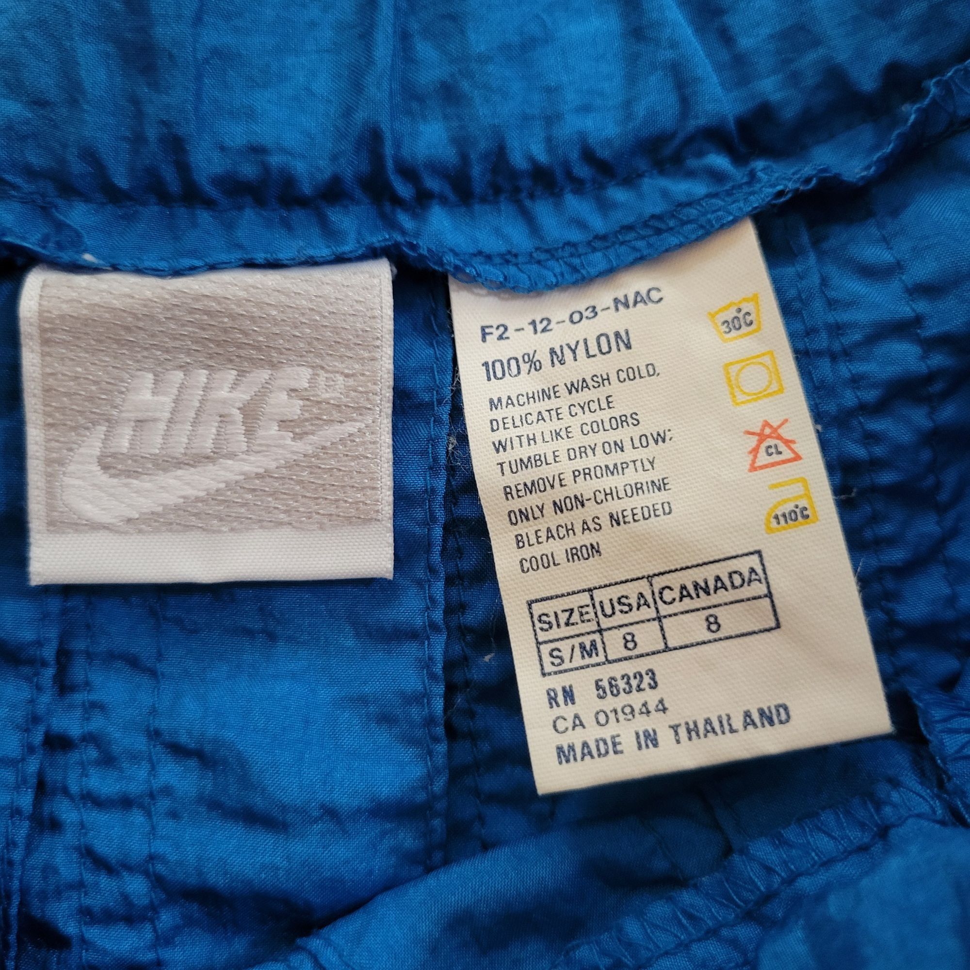 Nike Nike Blue Nylon Swish Pleated Tennis Skirt XXS XS Sport Athl Size 24" / US 00 / IT 34 - 2 Thumbnail