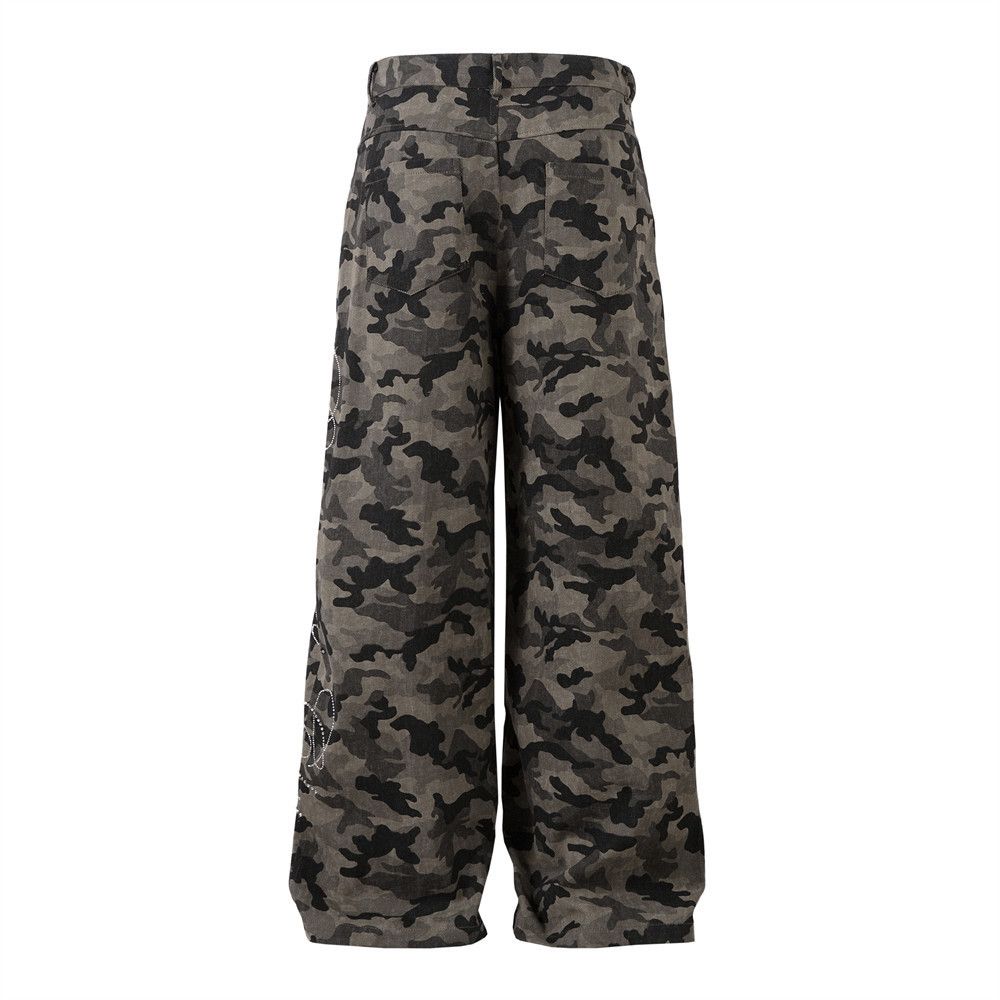 Vintage Men's American loose straight casual camouflage jeans Size US 32 / EU 48 - 2 Thumbnail