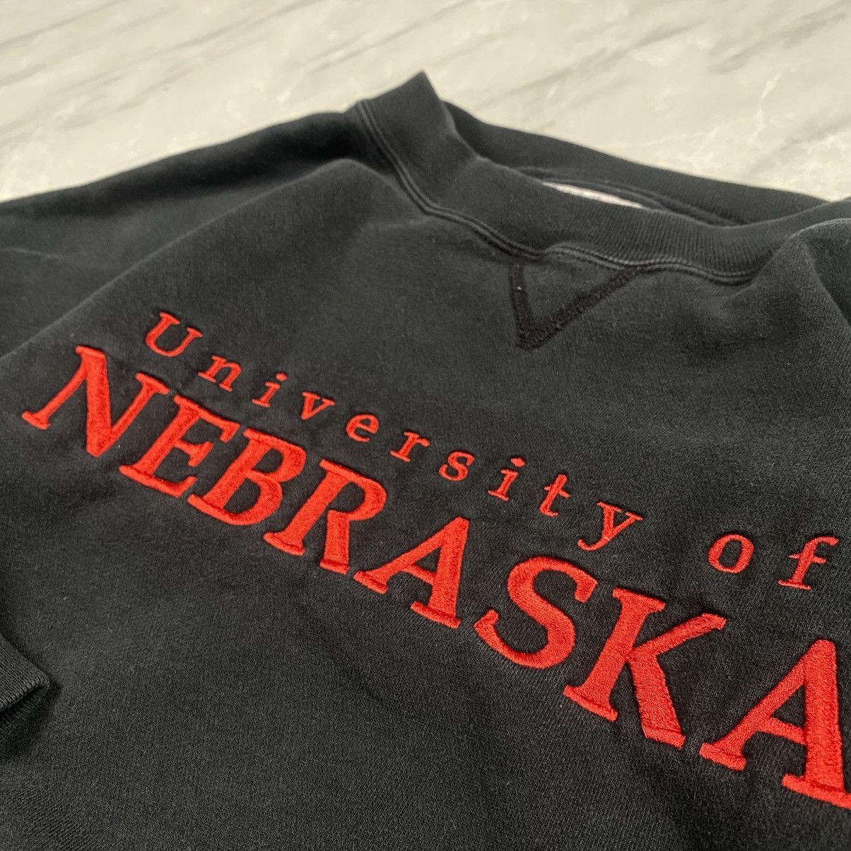 Other Rare Vintage y2k Nebraska University Boxy Crewneck Size US M / EU 48-50 / 2 - 3 Thumbnail