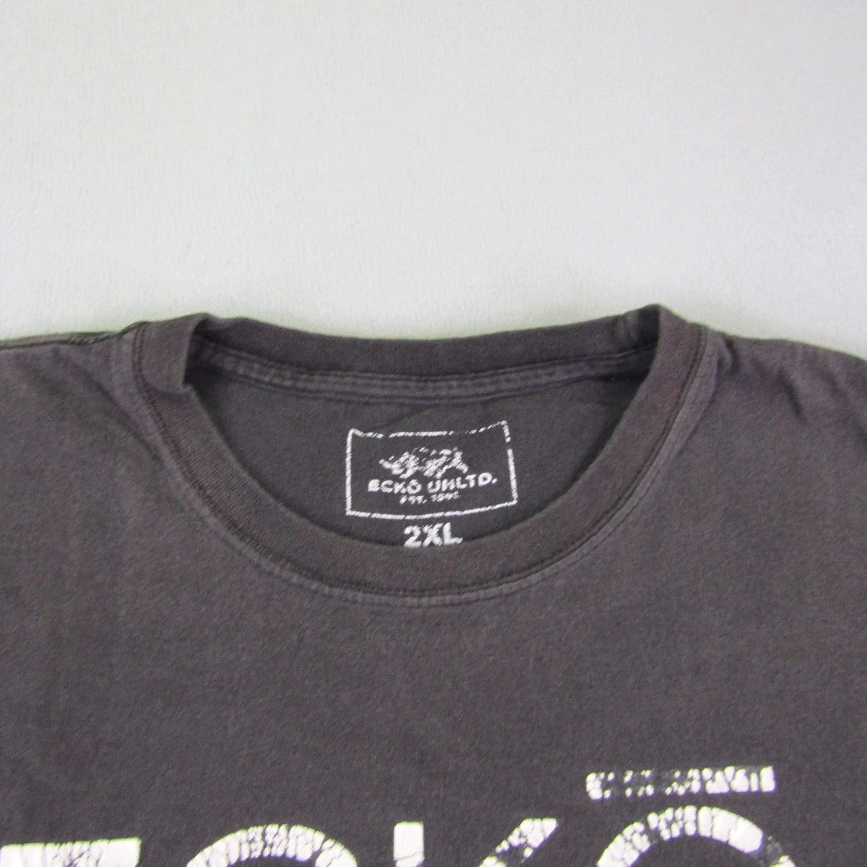 Ecko Unltd. VINTAGE Ecko Unltd Shirt Mens 2XL Black Rhino Logo T-Shirt Hip Hop Graphic Print Short Sleeve Crew Neck Adults XXL Black Logo Decade 2000s Mens Size US XXL / EU 58 / 5 - 5 Thumbnail