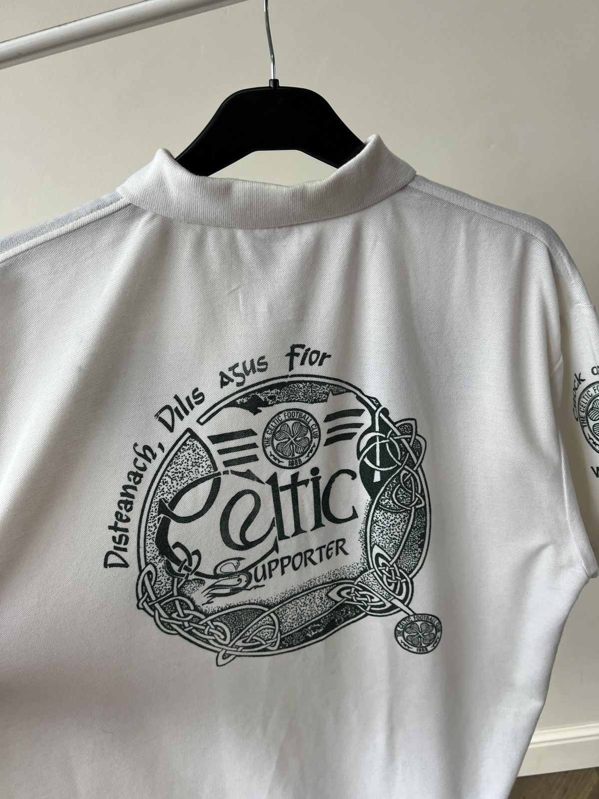 Other Vintage Celtic Retro Polo Soccer T-Shirt Size US L / EU 52-54 / 3 - 16 Thumbnail