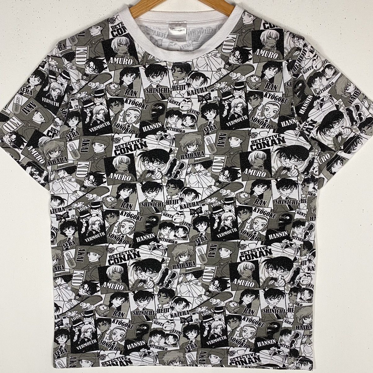 Anime × Japanese Brand DETECTIVE CONAN ANIME MOVIE FULL PRINT GRAPHIC TEE Size US L / EU 52-54 / 3 - 3 Thumbnail