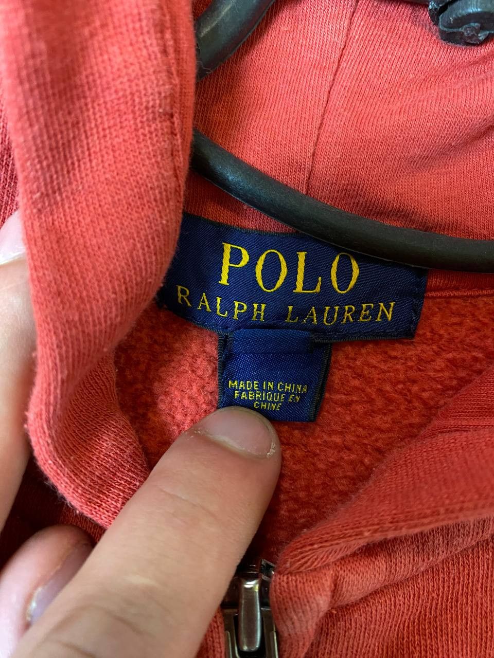 Polo Ralph Lauren × Vintage Size XL (18-20) Polo Ralph Lauren Zip Up Hoodie Size US XL / EU 56 / 4 - 3 Thumbnail