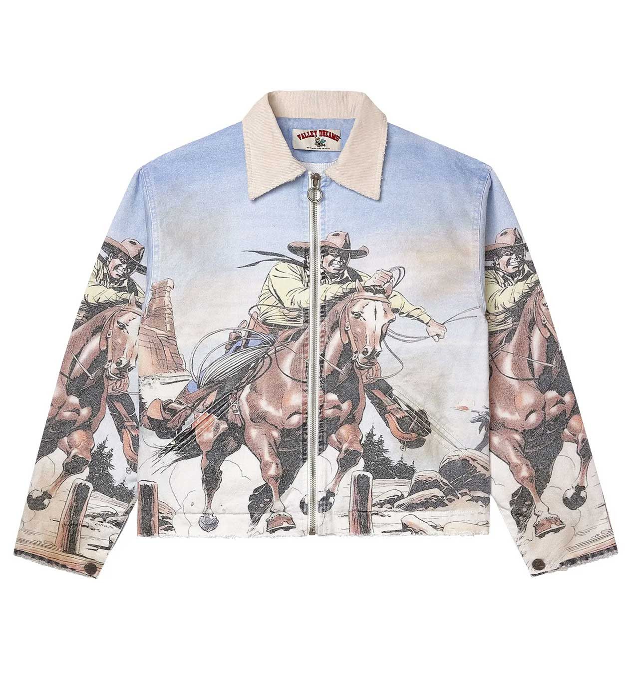 Forever Stampede Trucker Jacket Blue
