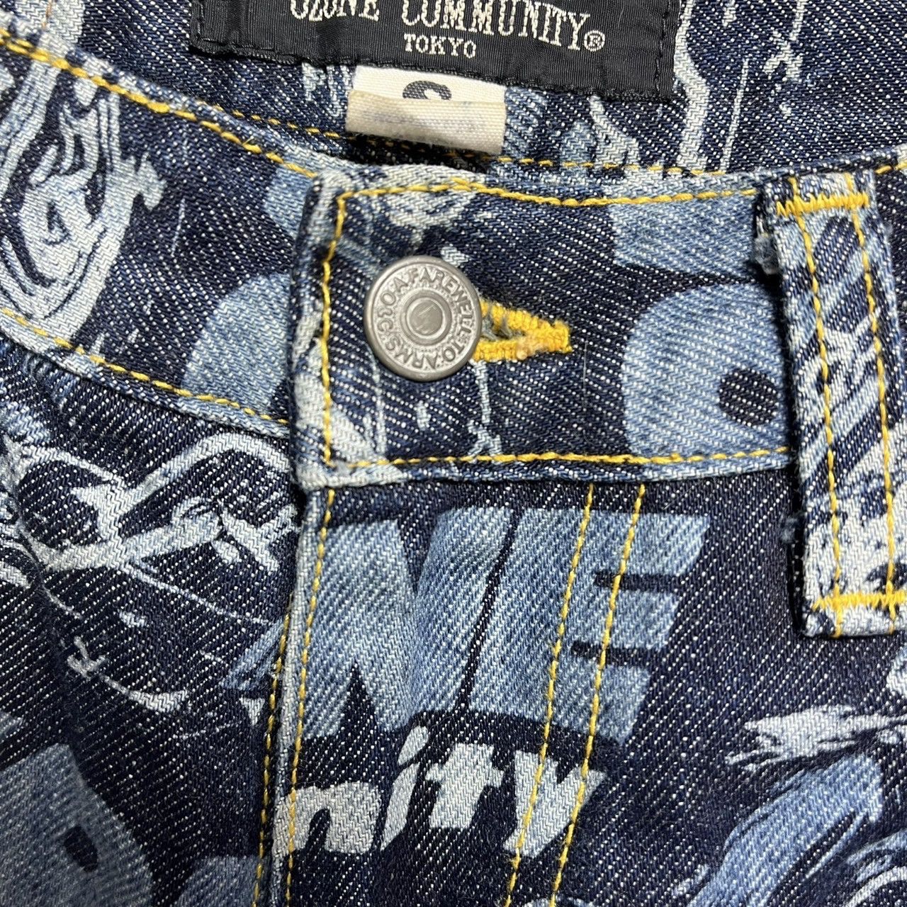 Hysteric Glamour × Japanese Brand Ozone Community Tokyo Denim Size US 28 / EU 44 - 6 Thumbnail