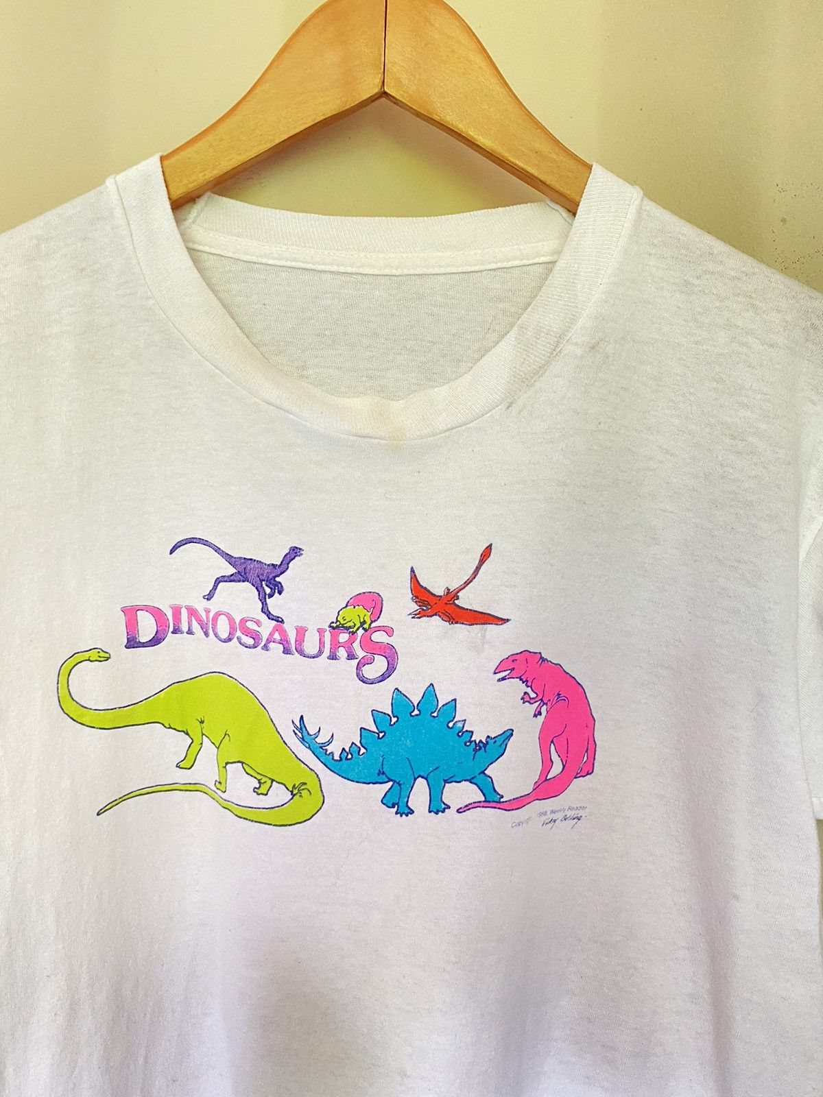 Vintage Dinosaur vintage tee Size US S / EU 44-46 / 1 - 4 Thumbnail