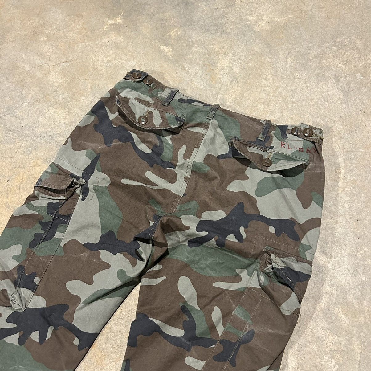 Polo Ralph Lauren × Vintage Vintage Polo Ralph Lauren Utility Military Camo Cargo Pants Size US 32 / EU 48 - 11 Thumbnail