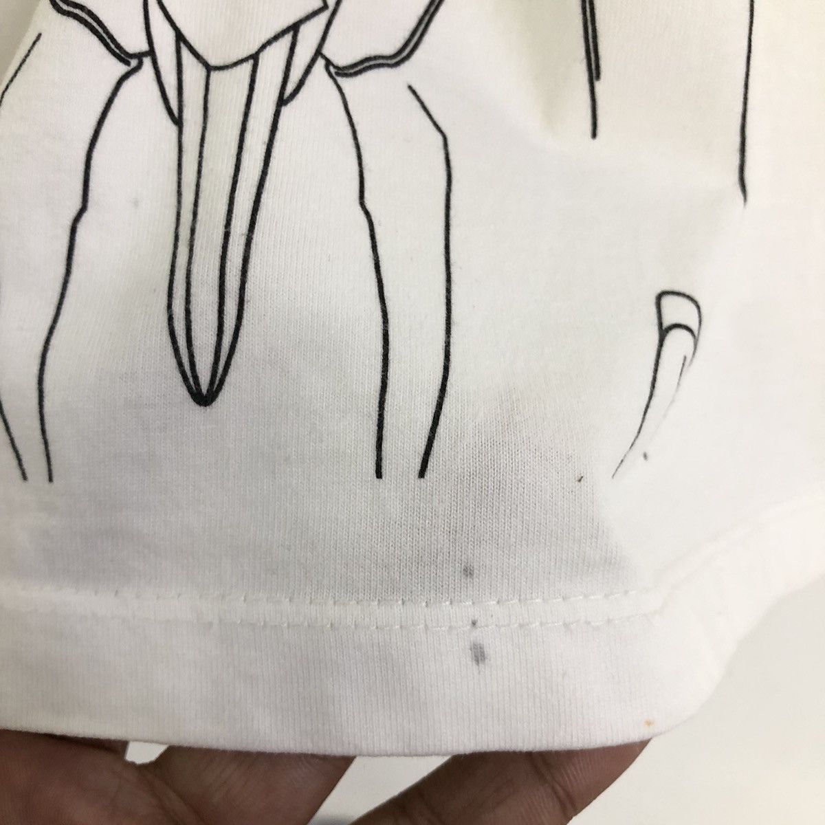 Anime Evangelion X Design Graniph Store Anime Mecha Backhitt Tee Size US L / EU 52-54 / 3 - 6 Thumbnail
