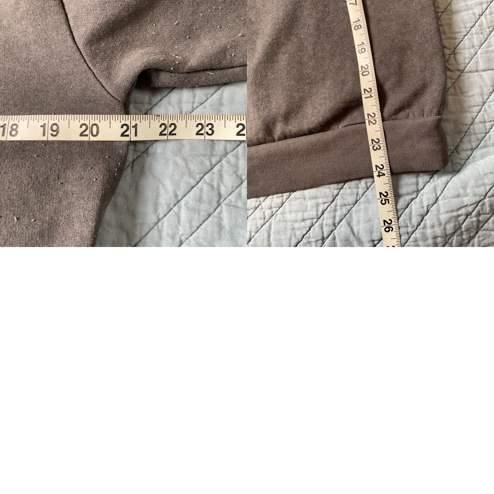 Doublet AC/DC Sweatshirt Gray Patch Double-Sided Crew Neck Dolman Sleeve L Regular Womens Large Size L / US 10 / IT 46 - 8 Thumbnail