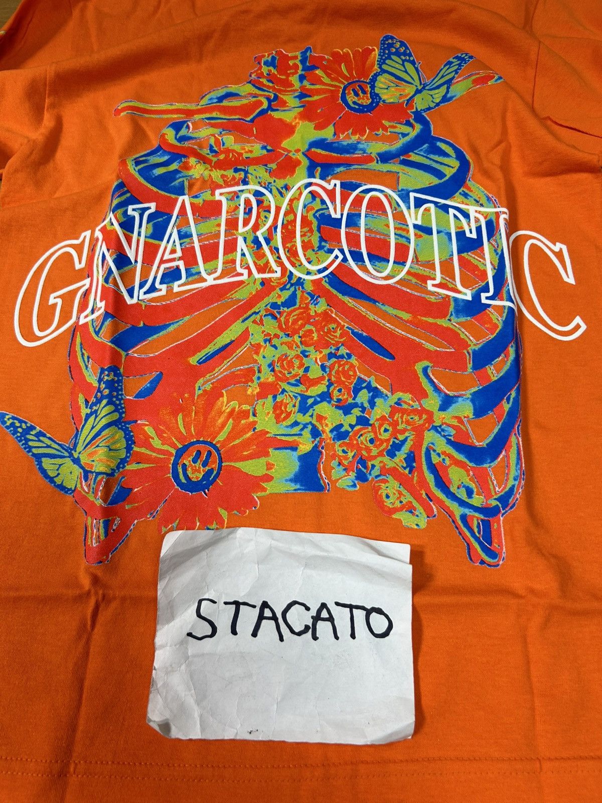 Gnarcotic × Rap Tees Gnarcotic Lil Gnar X-Ray Long Sleeve Orange Size US S / EU 44-46 / 1 - 3 Thumbnail