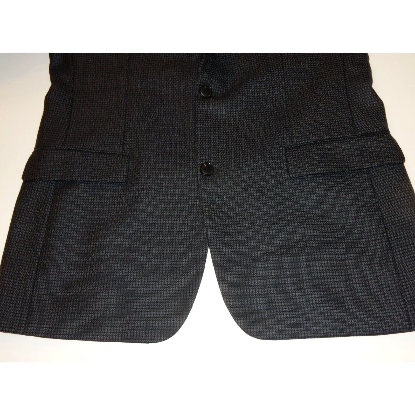 Hugo Boss VINTAGE HUGO BOSS Blazer Jacket Wool Size 42L Men's Blue Classic Size 42R - 3 Thumbnail