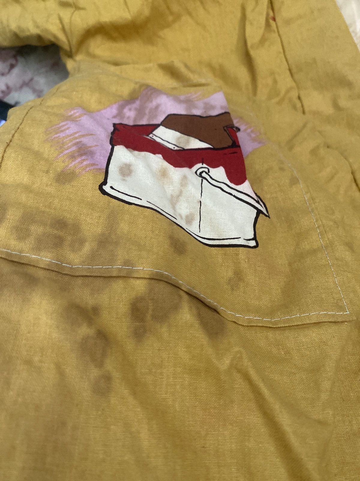 Vintage Vintage Japanese Samue Jacket “Hello Donkey” Dog Graphic Size US S / EU 44-46 / 1 - 13 Thumbnail