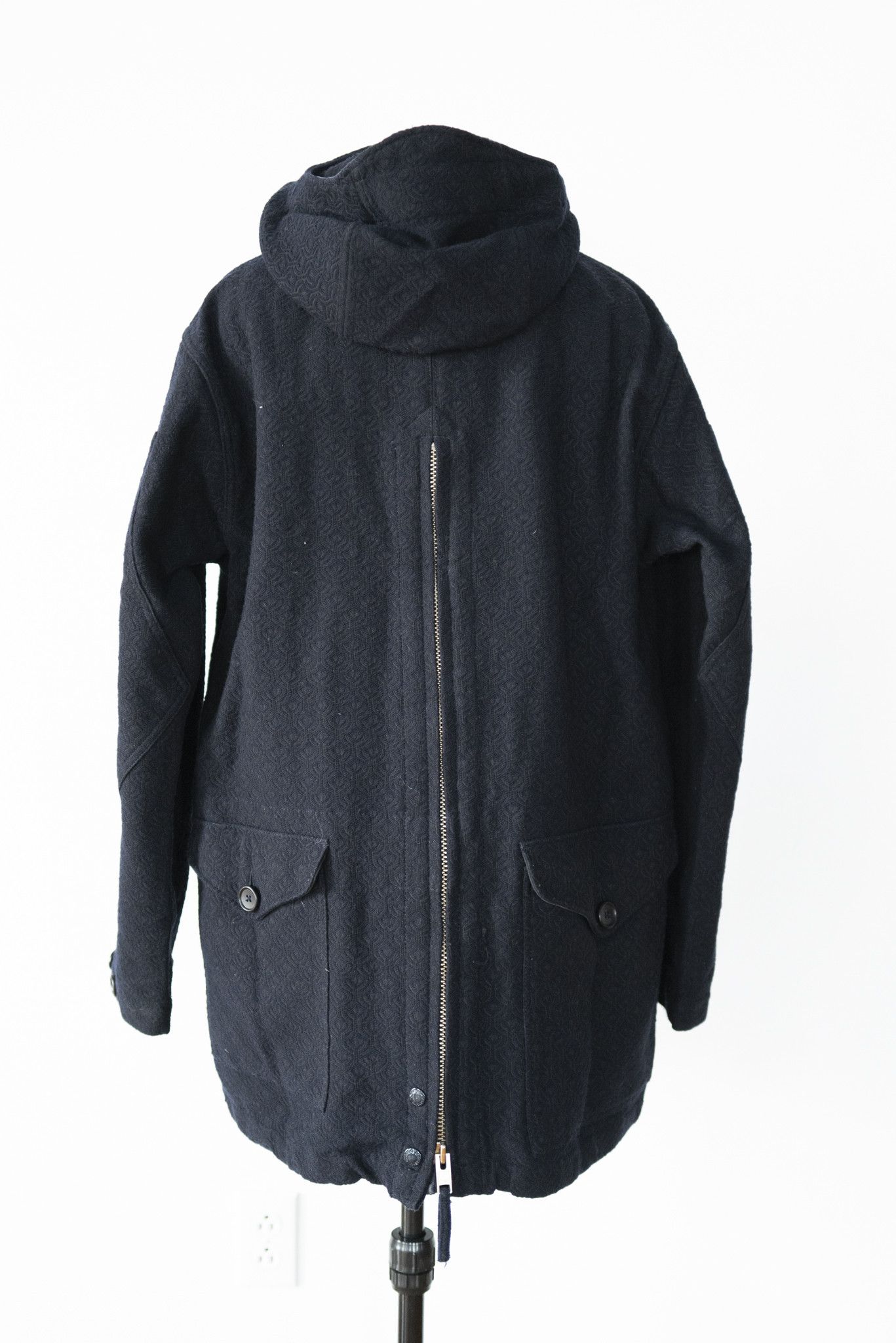 Engineered Garments ENGINEERED GARMENTS DIAMOND JACQUARD PULLOVER PARKA SZ. S Size US S / EU 44-46 / 1 - 2 Thumbnail