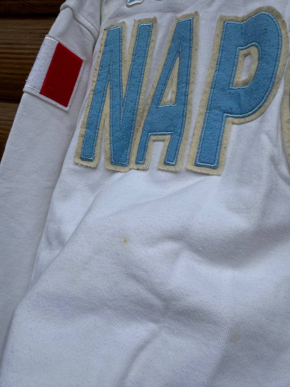 Kappa Vintage Kappa Napoli Football Jacket Soccer Sweatshirt Mens Size US L / EU 52-54 / 3 - 6 Thumbnail
