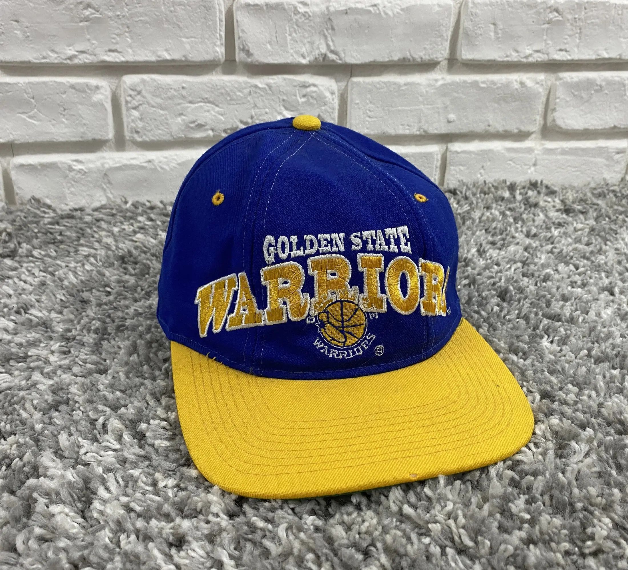 NBA 90s Golden State Warriors NBA Starter Big Logo Hat Cap Size ONE SIZE - 4 Thumbnail